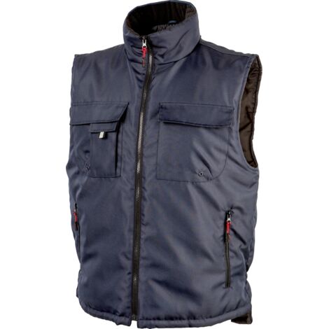Gilet de travail sans manches HERTZ - Bleu L - 46/48 (1/2)