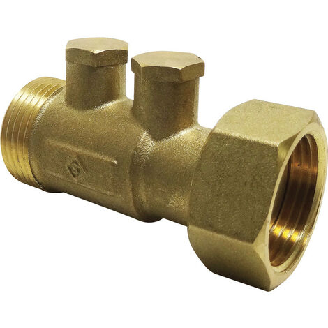 Arco – Clapet anti pollution ACS – Femelle écrou libre 3/4' (20/27) – Mâle 3/4' (20/27) – Longueur 78 mm pour prévention contamination eau potable