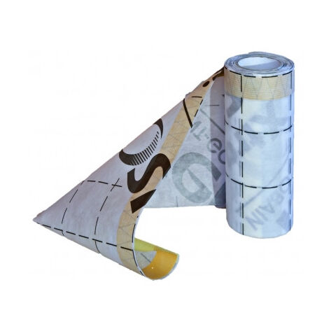 Isover  Bande de membrane pare vapeur pr-adhsive hygrorgulante 30m x  300mm  tanchit fiable pour murs et ouvertures  Installation rapide