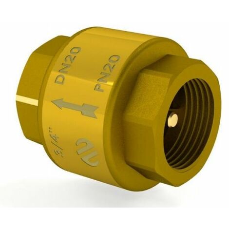 Clapet anti-retour York - obturateur laiton - Femelle Femelle 20x27