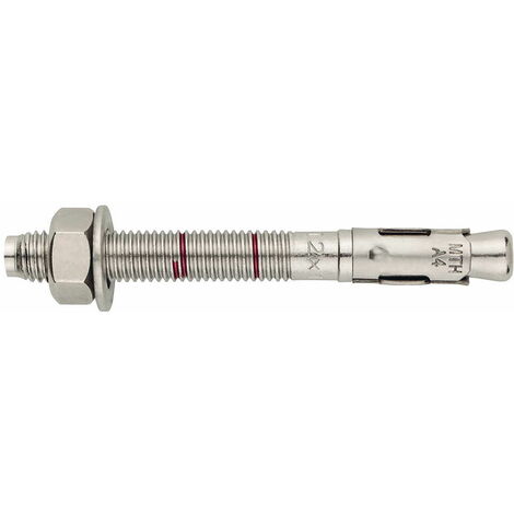100 goujons d'ancrage ATE Option 7 M8 x 75 mm (D. 8 mm) Inox A4 - MIA408075 - Index