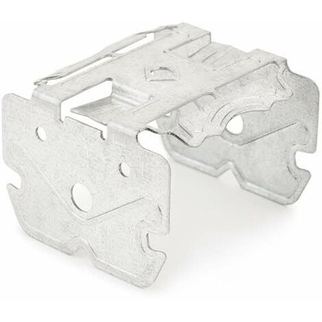Index – Boite de 50 faîtières en aluminium pour profils 47/60mm – Zingué TC 60 – Connecteur M6 non fileté – Conforme EN 13964:2006