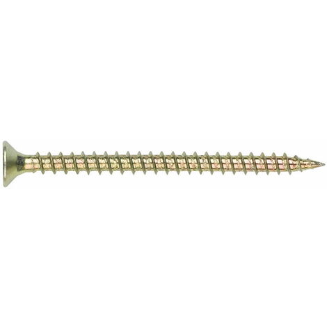 Boite de 250 vis panneau 5x30mm pozi index bichromaté