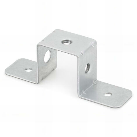 Index – Lot de 100 cavaliers universels M6 galvanisés – Ancrage pour plaques de plâtre – Compatible béton, brique, pierre – Pose facile avec filetages
