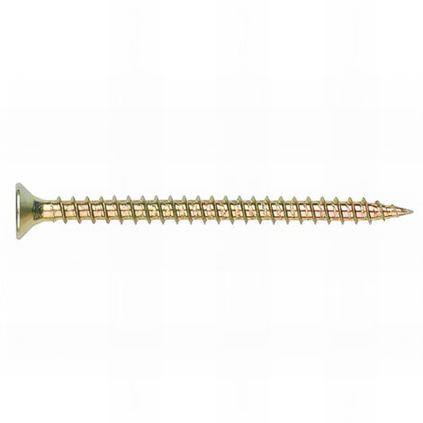 100 vis à bois PZ3 tête fraisée 6 x 150 mm bichromaté - TPPO60150 - Index