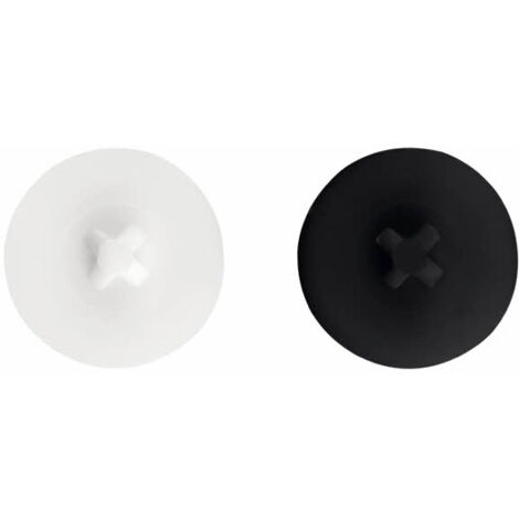 1000 capuchons blanc D. 13 mm en nylon pour vis PVC-70 - P70TPBL - Index
