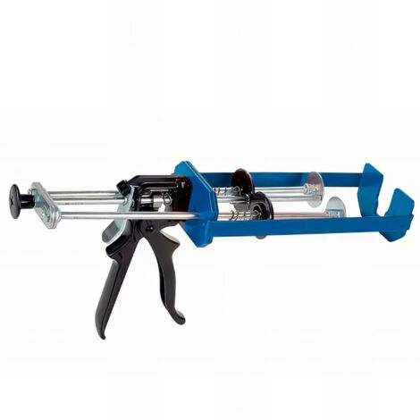 Index – Pistolet extrudeur manuel double charges 600 ml – Pour béton, brique pleine et béton cellulaire – MOPURE600 - MOPISPUR6