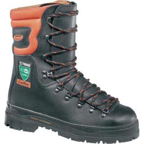 Chaussures de sécurité hautes CUTSTOP HIGH E P WRU FO HRO SRA - noir 43 (1/2)