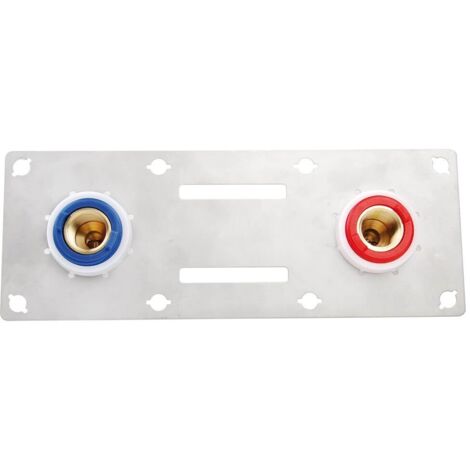 Sortie de cloison sertifix multicouches – Entraxe 150mm 1/2" – Filetage plomberie 16x2mm – Pour chantiers humides – P-Pro (1/7)