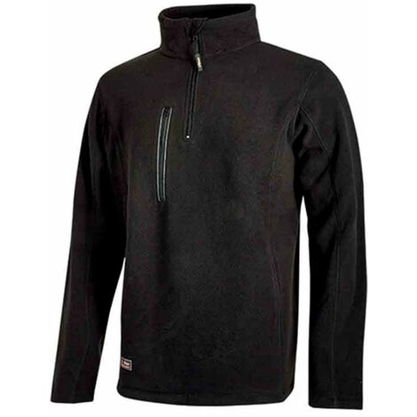 Gilet de travail polaire col montant zippé BERING Noir 2XL (1/5)