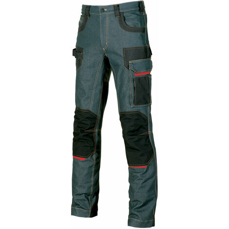 Jean de travail stretch RUST - Bleu 2XL - FR (50) - EU (56) (1/5)