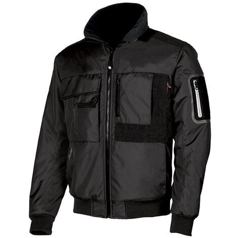 U-Power – Blouson de travail déperlant à manches amovibles – Doublure micropolaire – Taille 3XL – Vêtements de haute visibilité (1/5)