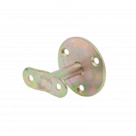 Simpson Strong Tie – Support de rampe droit SRD 55x61x53mm – Acier S325JR bichromaté – 5 perçages pour fixation murale – Pour béton armé