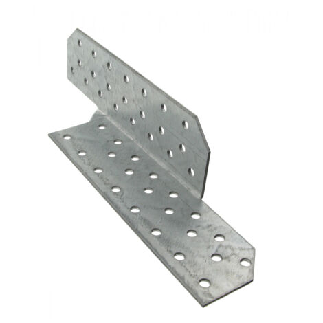 Simpson Strong Tie – Patte de solivage 45x220mm – Acier galvanisé S250GD – Épaisseur 1,5 à 2mm – Résistance à la corrosion pour intérieur et extérieur