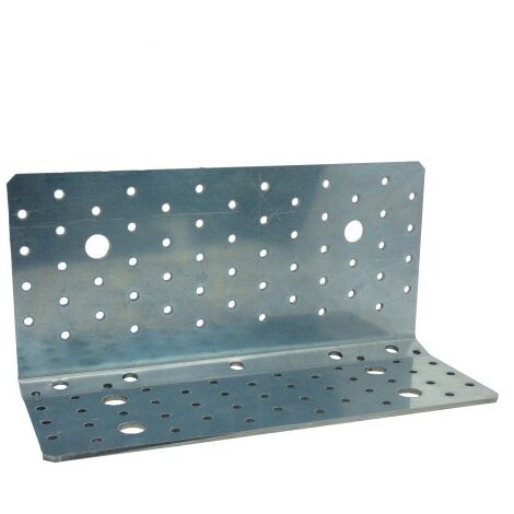 Simpson Strong Tie – Équerre de fixation renforcée AB255HD 123x100mm – épaisseur 3mm – pour construction CLT – résistance aux sollicitations latérales