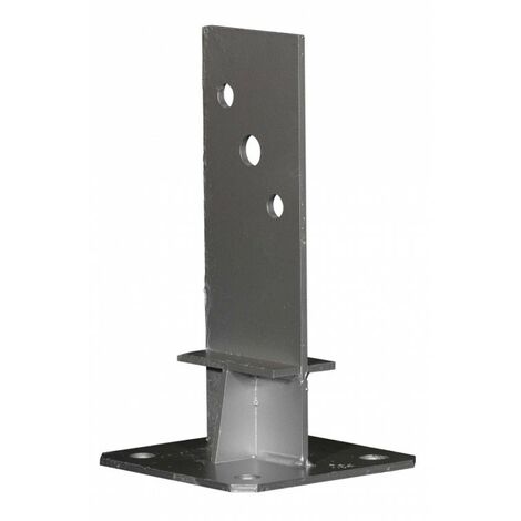 Pied de poteau en âme platine PPSDT 34x60mm - ep 4mm