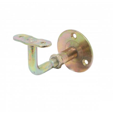 Simpson Strong Tie – Support de rampe coudé réglable en acier S235JR – Finition électro-zinguée – Dimensions réglables 55x61x80 à 100mm – Pour bois et béton