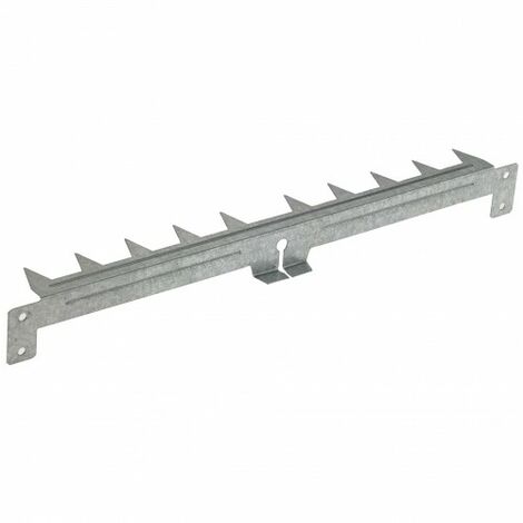 Simpson Strong Tie – Griffe de maintien pour isolant thermique – Acier galvanisé S250GD – Dimensions 40x400 mm – Épaisseur 0.5 mm – Pour équerres de bardage ABC
