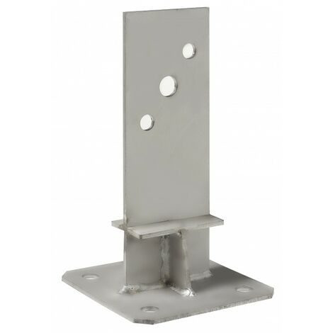 Pied de poteau âme platine A2 PPSDTIX 60x60mm - ep 4mm