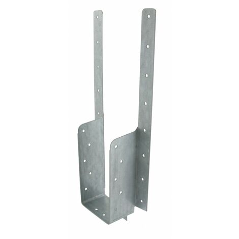 Simpson Strong Tie – Sabot de charpente 38x153mm – Épaisseur 1.5mm – Réglable en hauteur – Pour bois dur et teck – Fixation par bretelles
