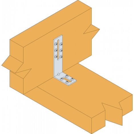 Equerre de fixation renfort EFIXR 100x54mm - ep 2.5mm