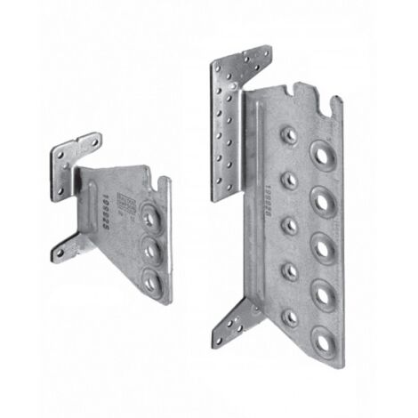 Etrier à encoche TU 254x104.5mm - ep 3mm