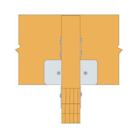 Sabot à pente réglable SPR 50x140mm - ep 1.5mm