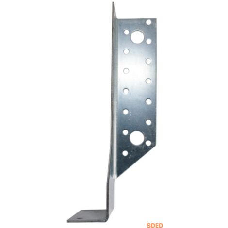 Simpson Strong Tie – Sabot deux éléments SDE 60x138mm – épaisseur 2mm – Droit – Pour bois dur et teck – Fixation robuste pour structures en bois (1/9)