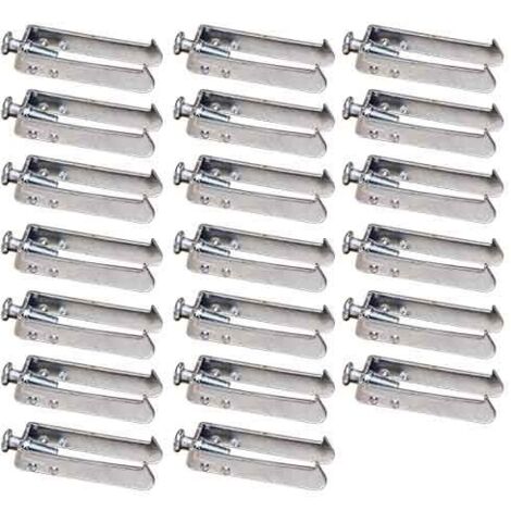 Lot de 20 griffes pour fixation d'appareillages - Square - 60292 - Eur'Ohm