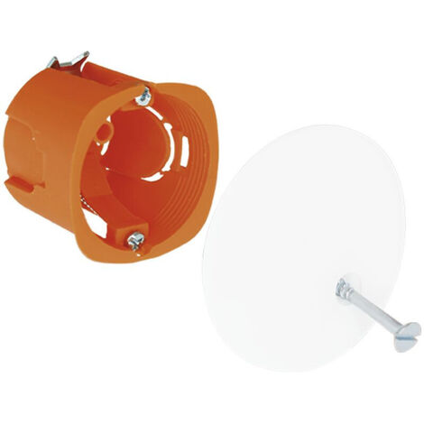 Boite d'applique pour placo 1 poste Ø 40mm - 53020 - EurOhm