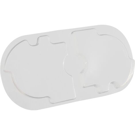 Protège boitier Clips transparents 2 postes