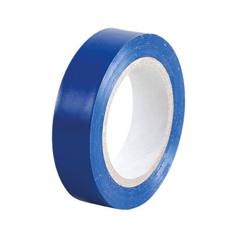 Ruban adhésif isolant électrique 15mm x 10m Couleur Bleu