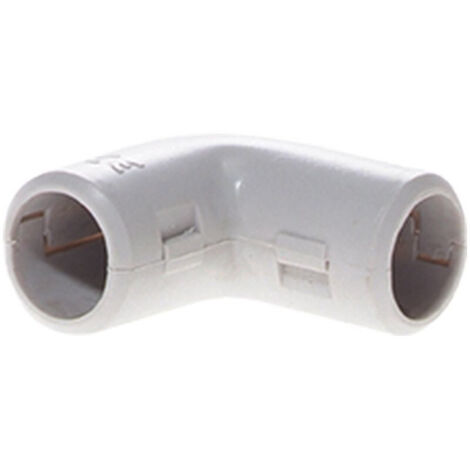 Eur Ohm – Coude en PVC gris 20mm – Coude 90° ouvrable – Indice de protection IP 40 – Lot de 25 unités pour installations IRL