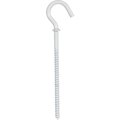 Eur Ohm – Piton de pot de centre 60mm en acier rond – Longueur filetée 38mm – Pour installations électriques – Résistance accrue
