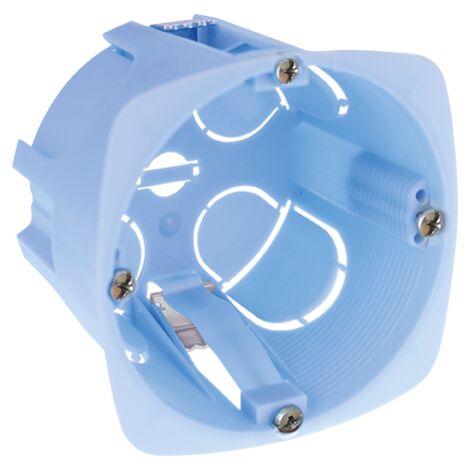 Boîte cloisons fines - Ø67/68mm - Epaisseur  8mm - XL PRO 1 Poste - Profondeur 50mm
