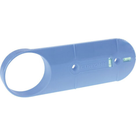 Eur Ohm – 52095 – Guide découpe plaque de plâtre pour boîtes d'encastrement 2 et 3 postes – Découpe précise et rapide – Outil réutilisable