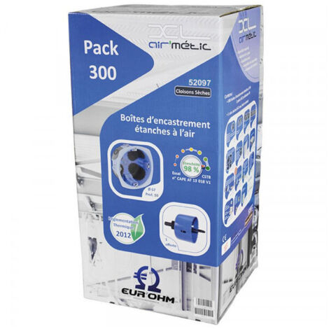 Lot de 300 boites Air'metic 67mm p50 + scie cloche (52097)