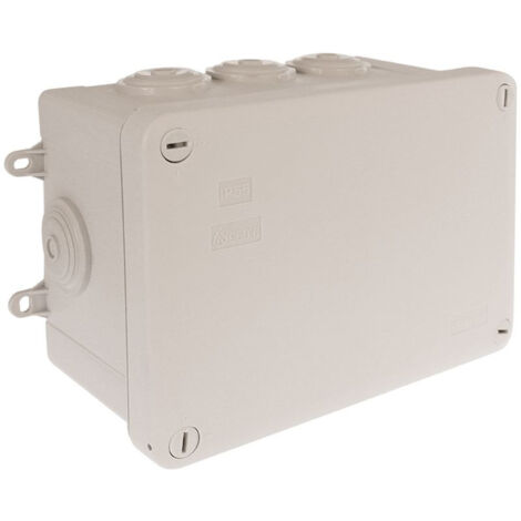 Boite de dérivation étanches super-éco 650°C - IP55 - SUM'OHM 155x110x80 - 8 entrées