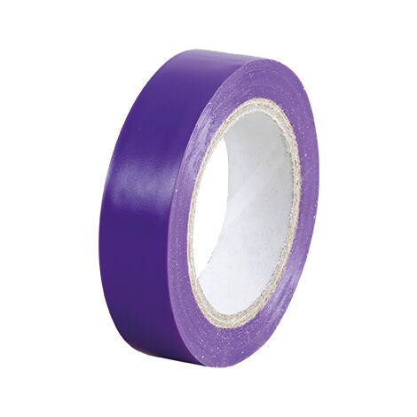 Ruban adhésif isolant électrique 15mm x 10m Couleur Violet