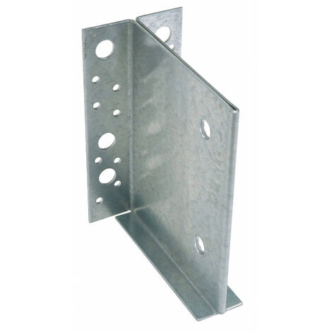Simpson Strong Tie – Etrier à âme intérieure ETNM 185x130mm – Acier galvanisé 2mm – Assemblage caché pour bois dur – Montage facilité avec talon inférieur