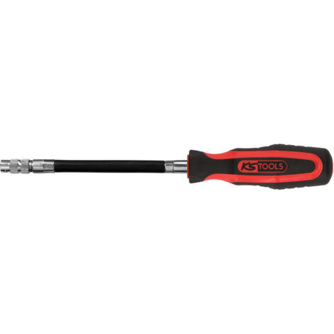 KS Tools - Tournevis porte-embout 1/4'' ERGOTORQUEplus, flexible, 200mm - 159.1129