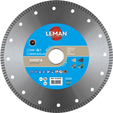 Disque diamant grès cérame Expert ø 115 Alésage 22,23 Ep. 1,4mm