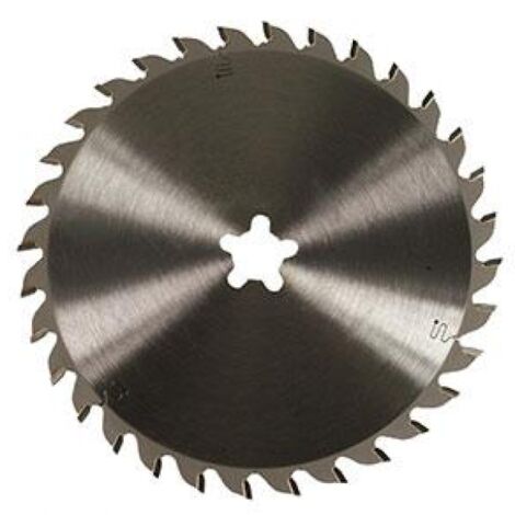 Leman – Lame de scie circulaire pour métaux non ferreux ø 190 mm – Alésage étoile – Épaisseur 2,5/1,8 mm – 54 dents pour coupe précise
