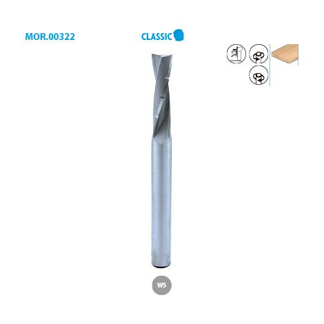 MECHE A MORTAISER COUPE HELICOIDALE D10 DROITE Acier