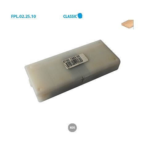 Boite de 10 plaquettes réversibles au carbure 35° Classic OPPOLD C Larg. 12 Long. 30 Ep. 1,5mm