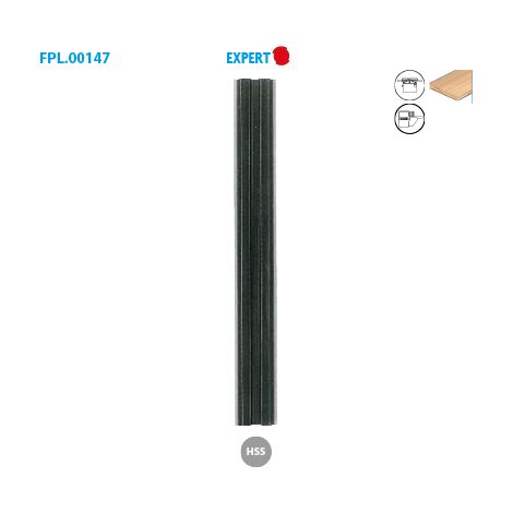 Lame De Rabot Centrofix Quickfix HSS - 310 X 12 X 2,7 Mm | Acier Rapide, Made In Germany, Pour Bois Tendre