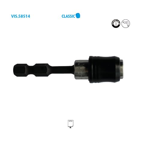 Porte-Embouts Magnétique Avec Extension – 60 Mm à 150 Mm – Pour Tournevis – Kraftfeld