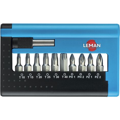 Coffret D'embouts De Vissage Tivoly 35 Pièces Avec Porte-embout Magnétique - Neuf