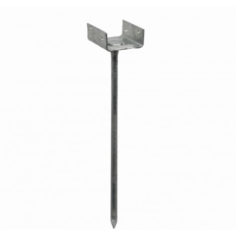 Simpson Strong Tie – Support de faîtage 40x50mm en acier galvanisé – Épaisseur 2mm – Installation rapide sur poutre faîtière – Ventilation toiture