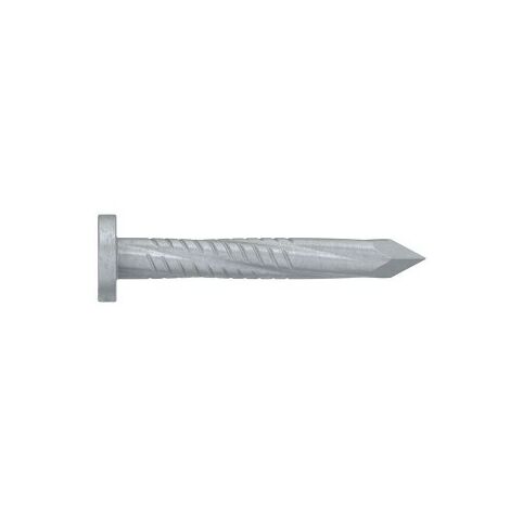 Pointe torsadée galvanisée N3.75G 3.75x30mm - Boite de 8